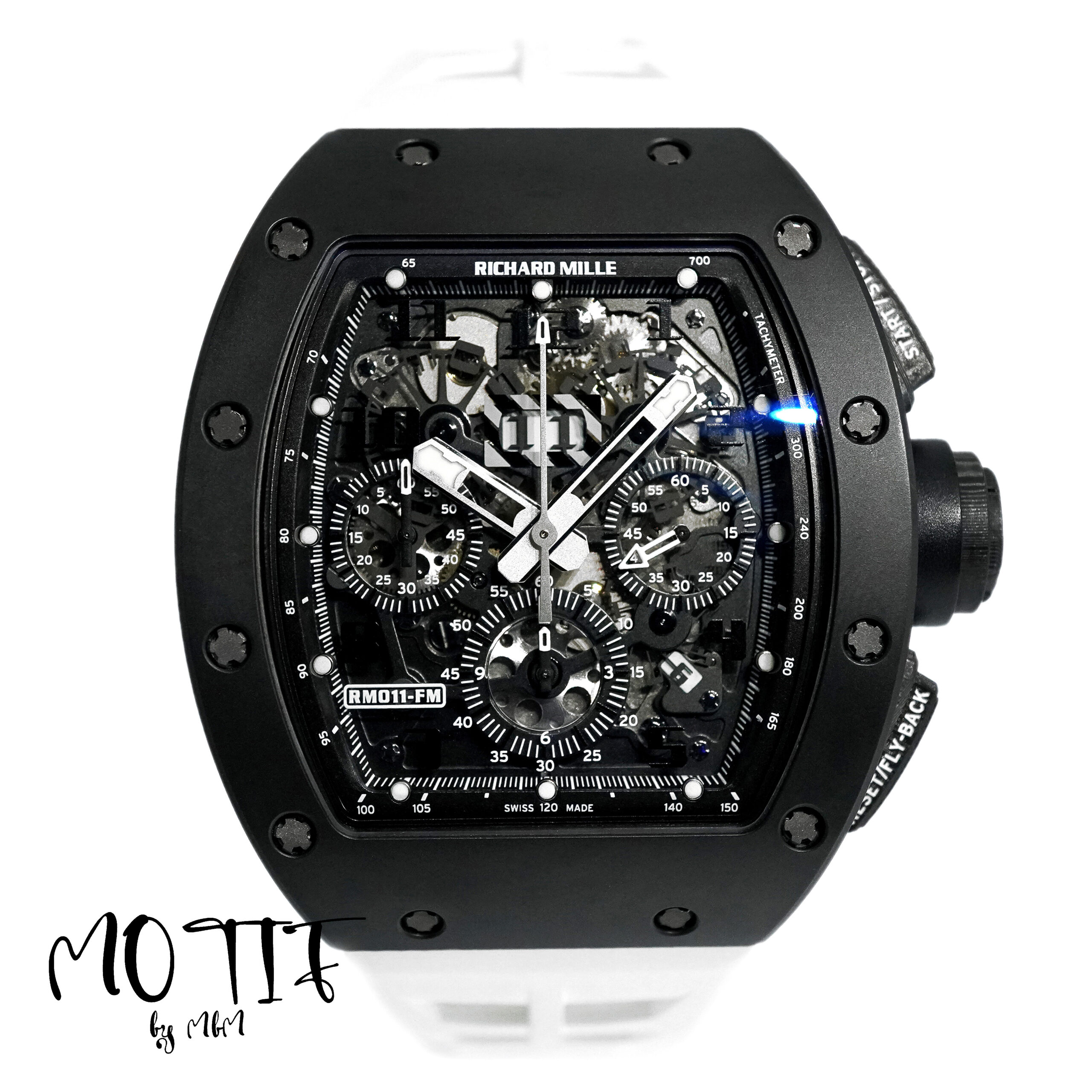 【USA限定50本】 RICHARD MILLE リシャールミル RM011 ブラックファントム