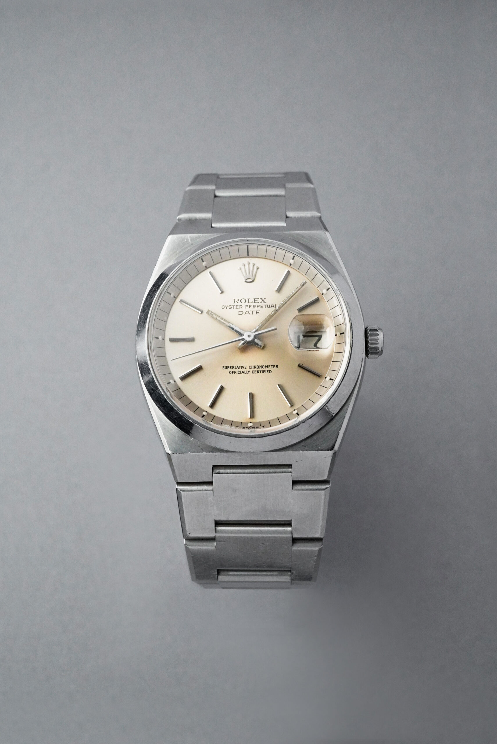【Vintage】 ROLEX ロレックス オイスターパーペチュアルデイト 1530 オイスター50th