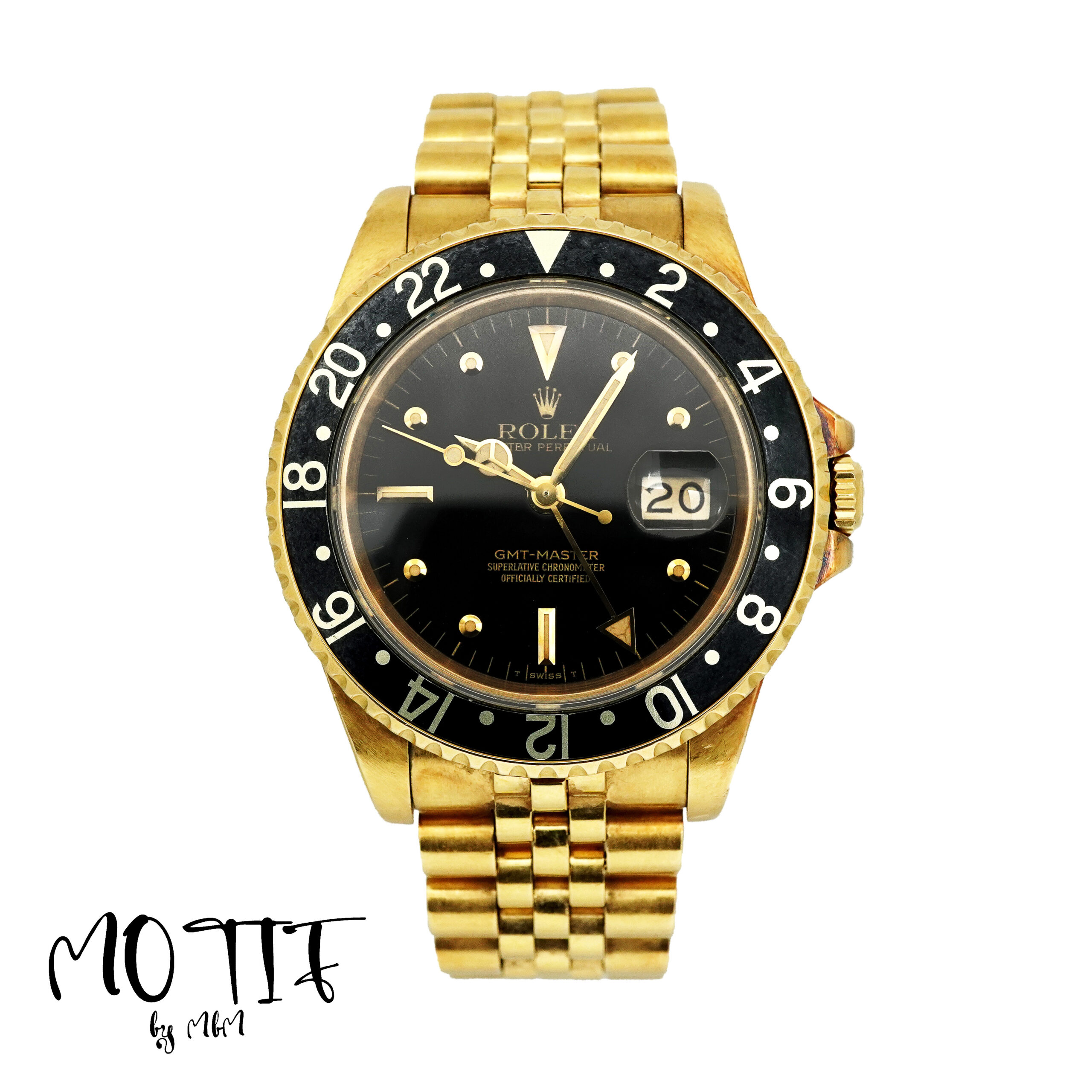 【Vintage】 ROLEX ロレックス GMTマスター ブラック文字盤 16758 ヴィンテージ