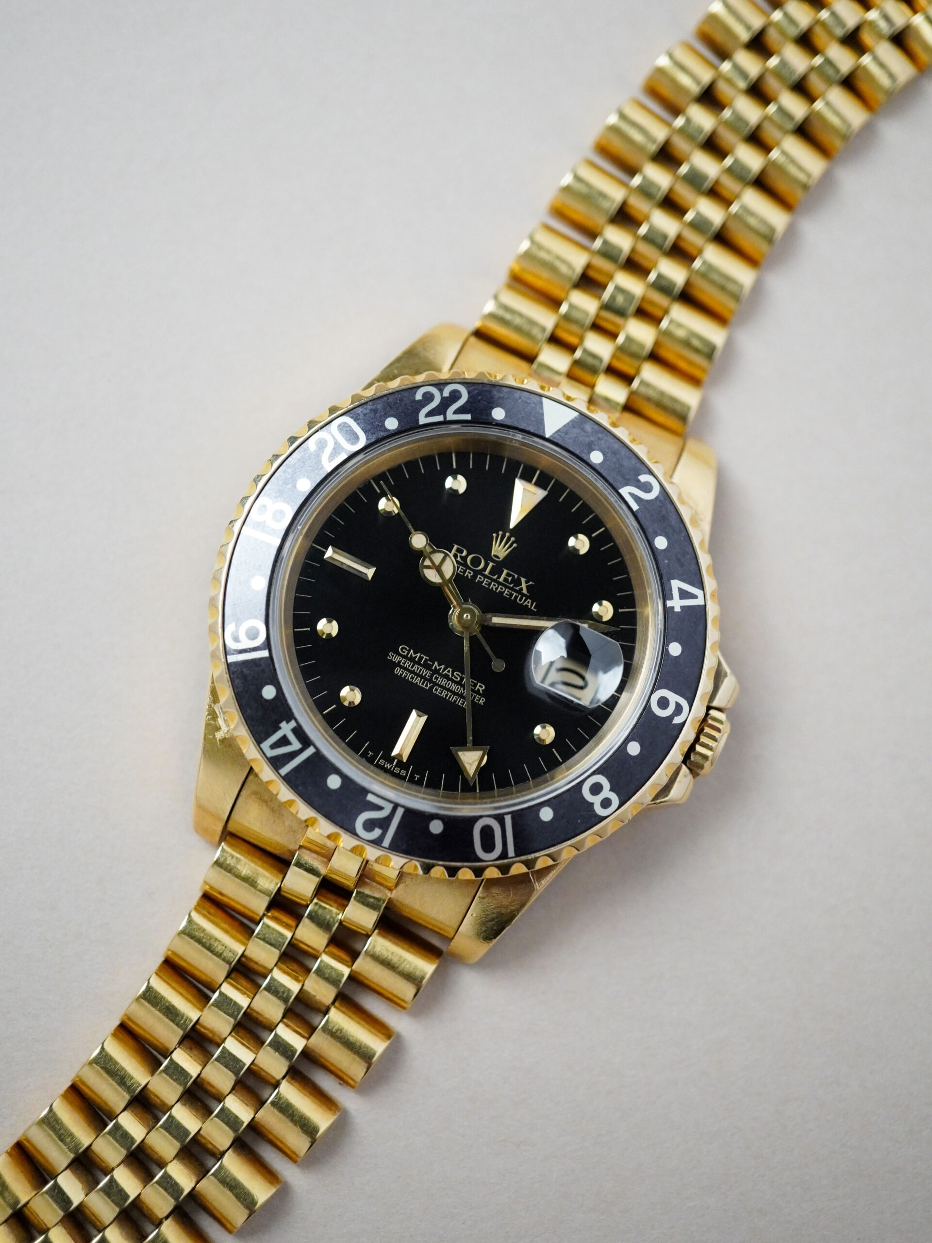 【Vintage】 ROLEX ロレックス GMTマスター グレー文字盤 16758 ヴィンテージ