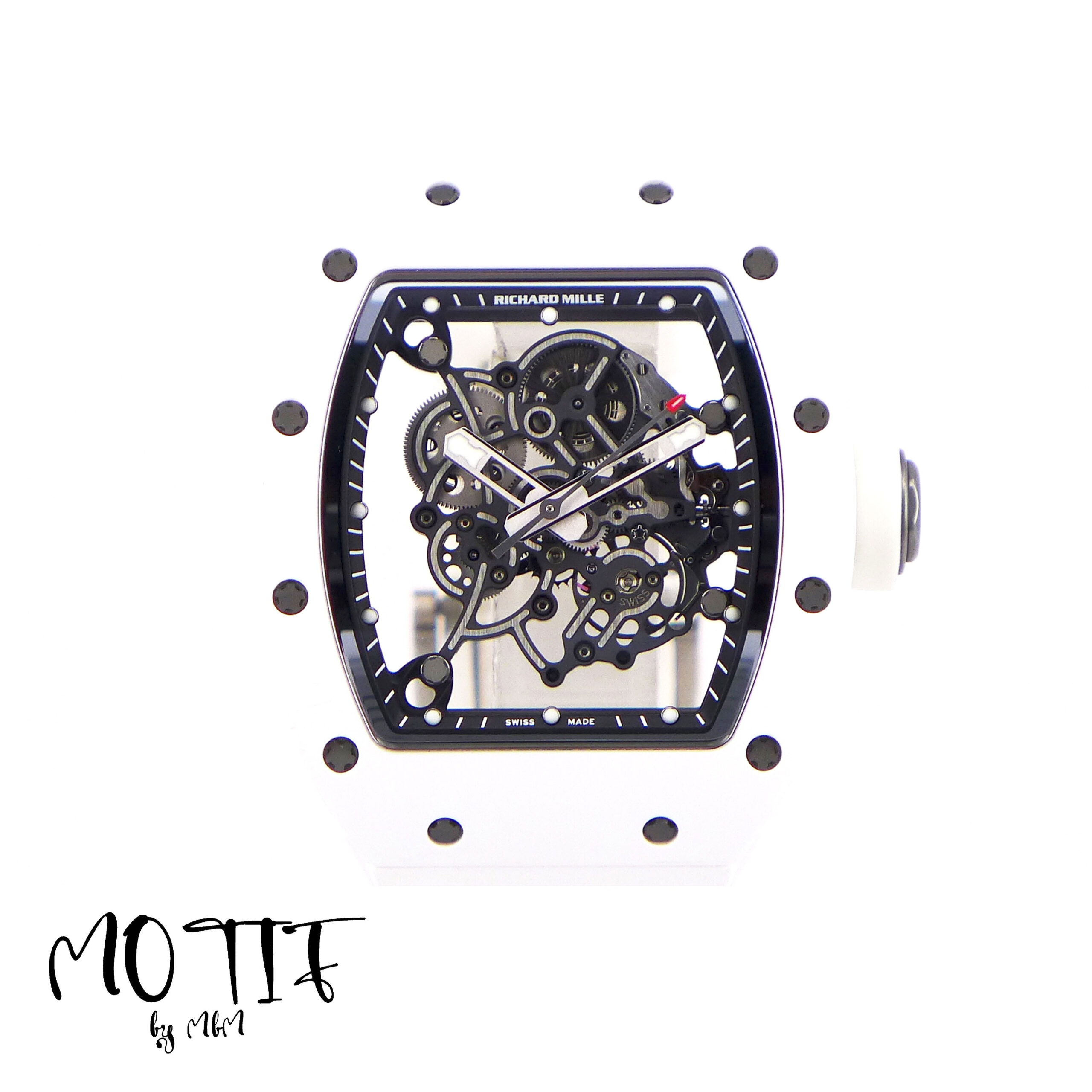 RICHARD MILLE リシャールミル RM055 バッバ・ワトソン ホワイト チタン ATZ