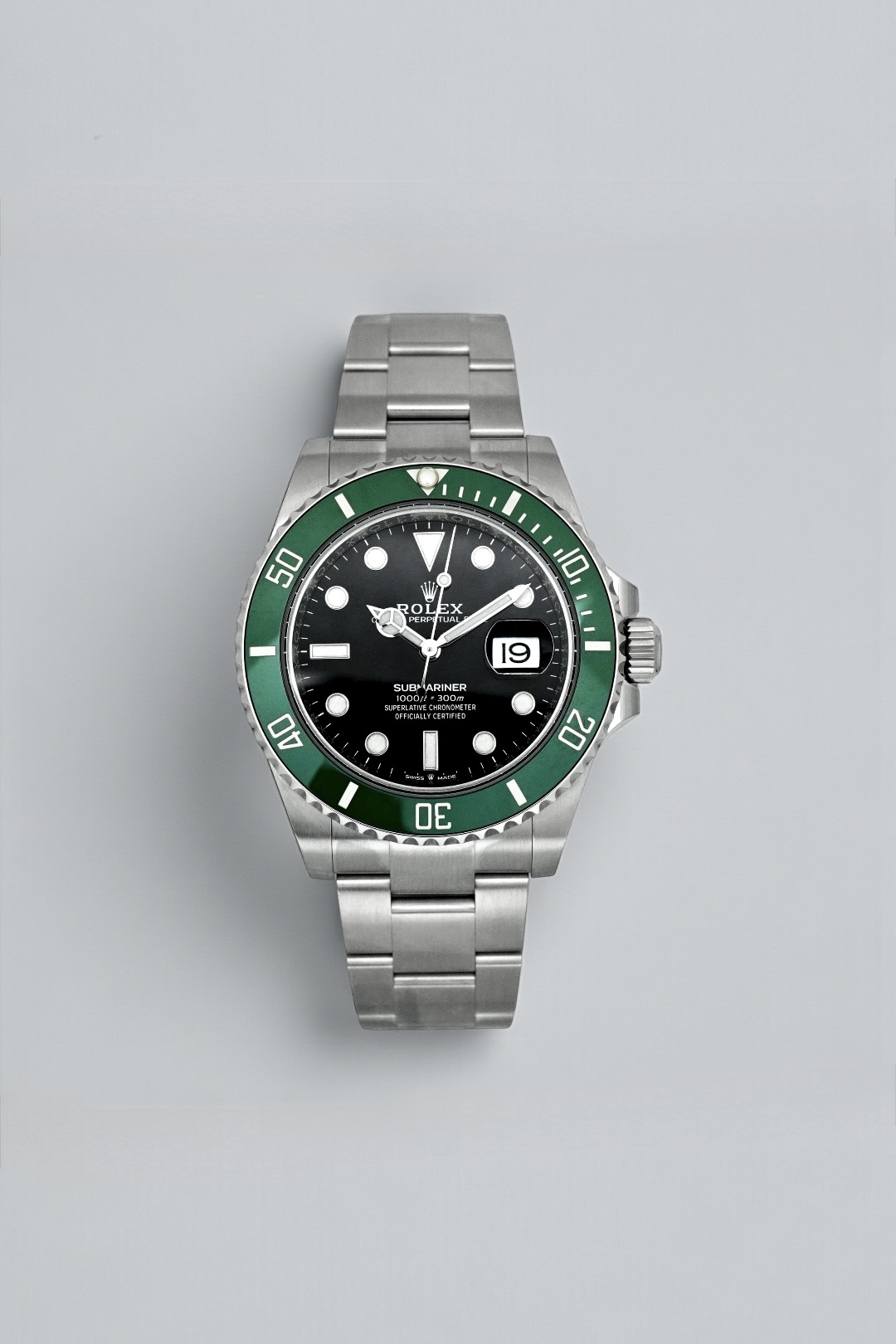 【未使用品 Khanjarモデル】 ROLEX ロレックス サブマリーナ グリーン ブラック ステンレス 126610LV