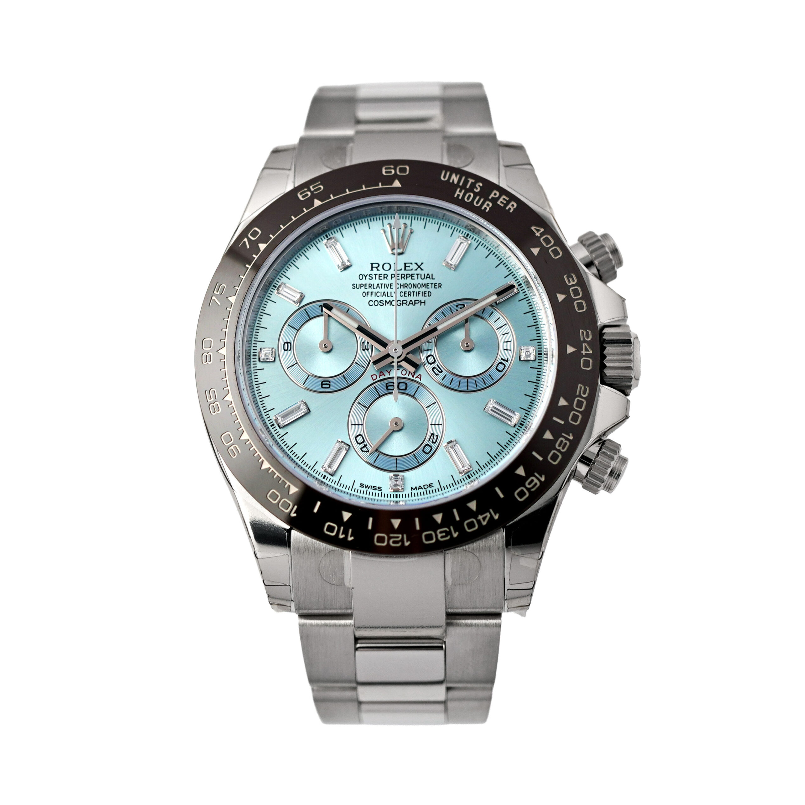 【未使用品】 ROLEX ロレックス デイトナ アイスブルー インデックスダイヤ 116506A 箱・ギャラ付