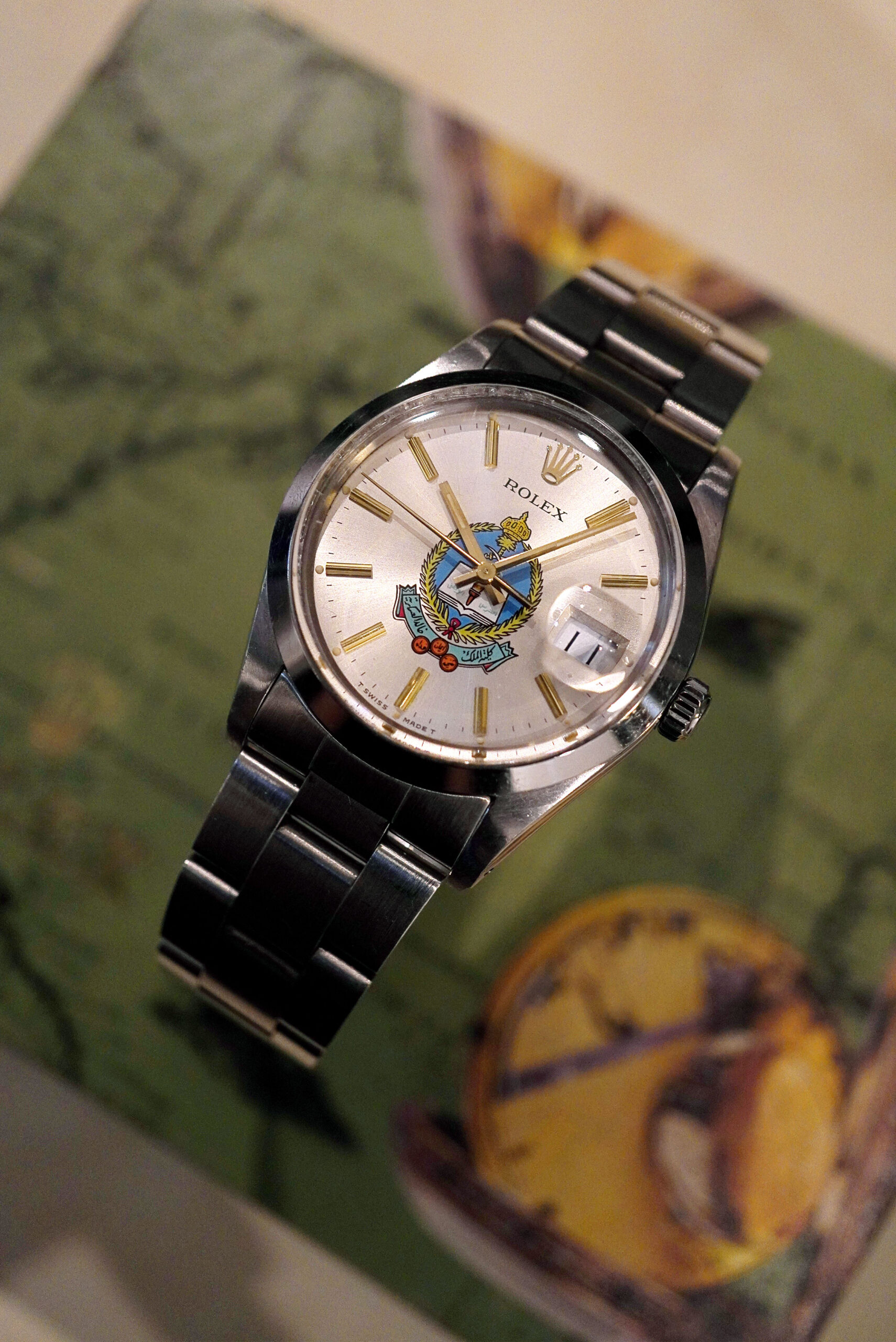 【Vintage】 ROLEX ロレックス オイスターパーペチュアル デイト 15000 サウジアラビア キング・ハリド軍学校モデル