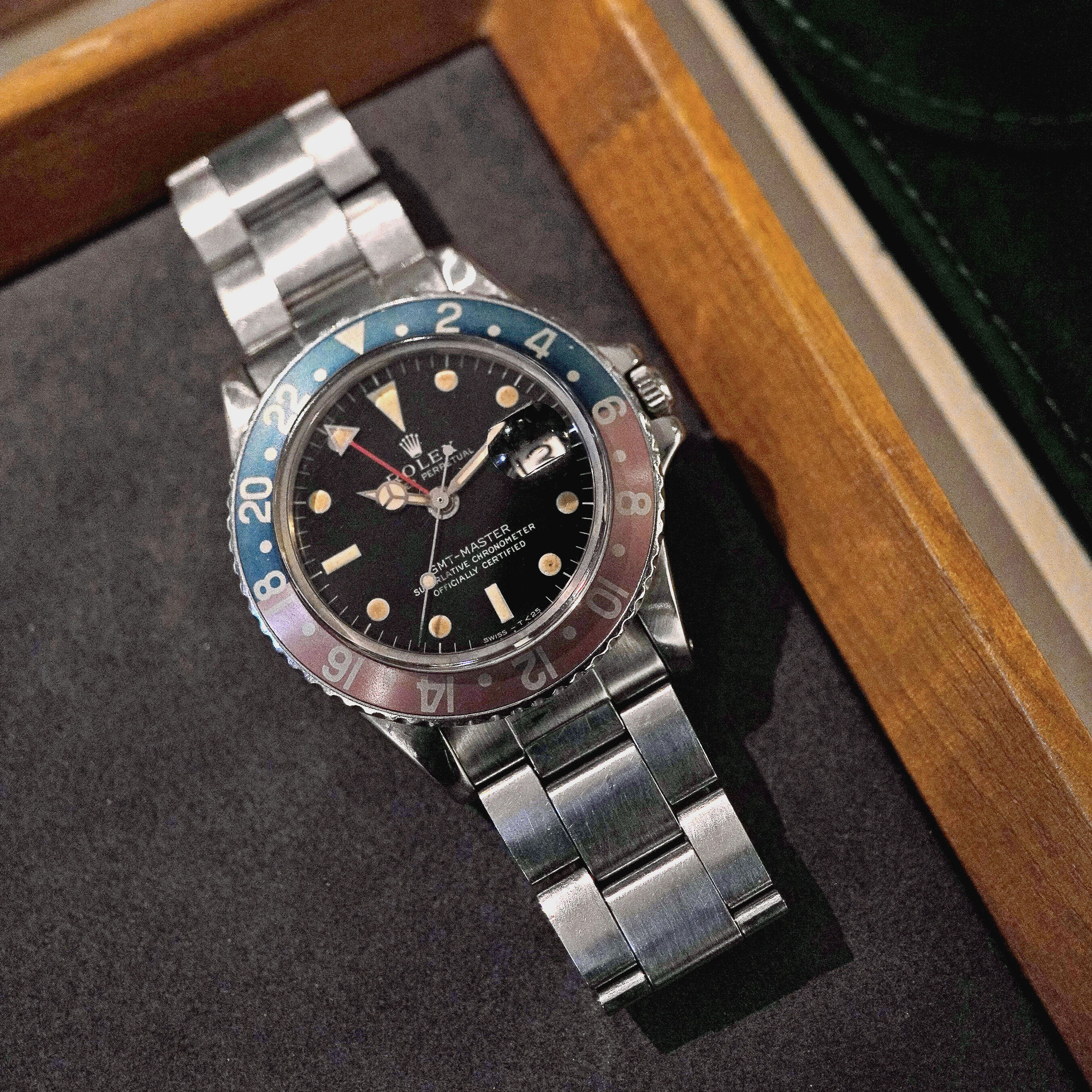 【Vintage】 ROLEX ロレックス GMTマスター 1675 (マークⅡ) ヴィンテージ