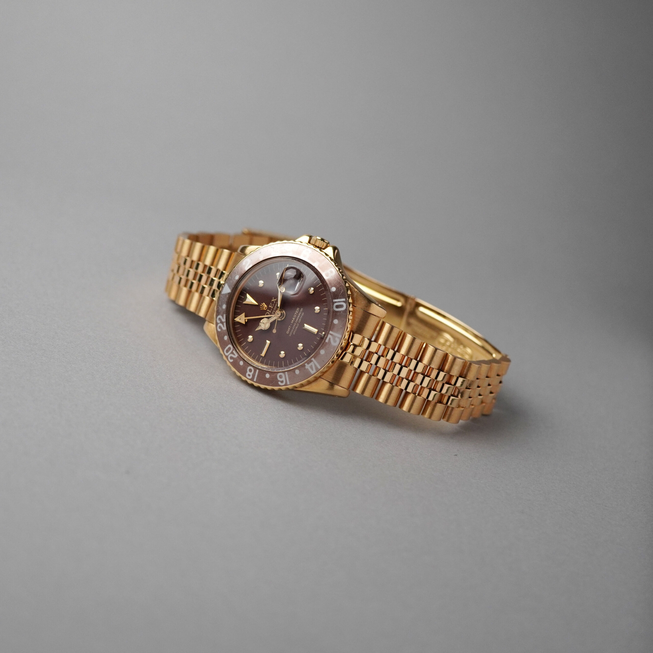 【Vintage】 ROLEX ロレックス GMTマスター ブラウン文字盤 1675/8 ヴィンテージ