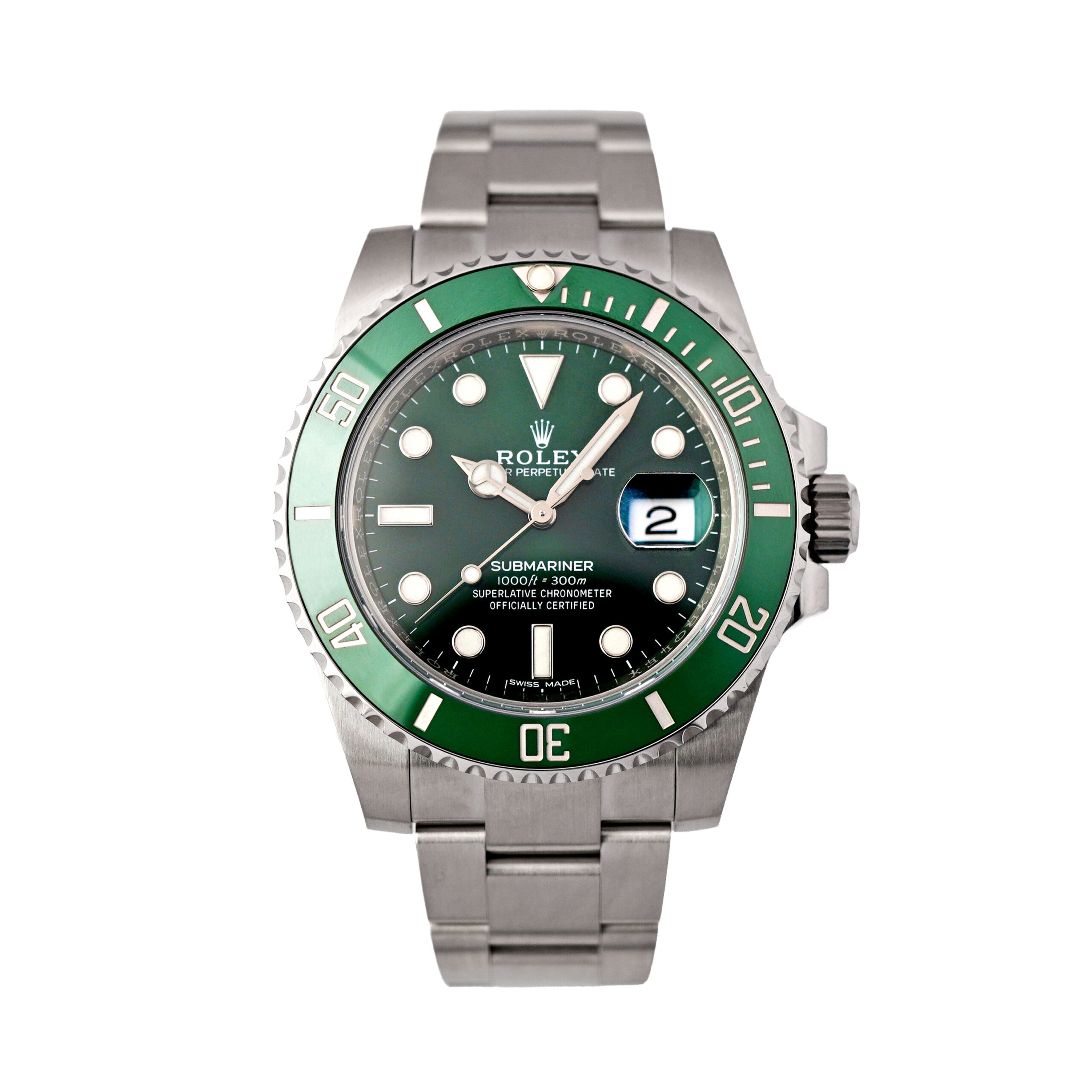 【未使用品】 ROLEX ロレックス サブマリーナ ステンレス 116610LV 箱ギャラ付