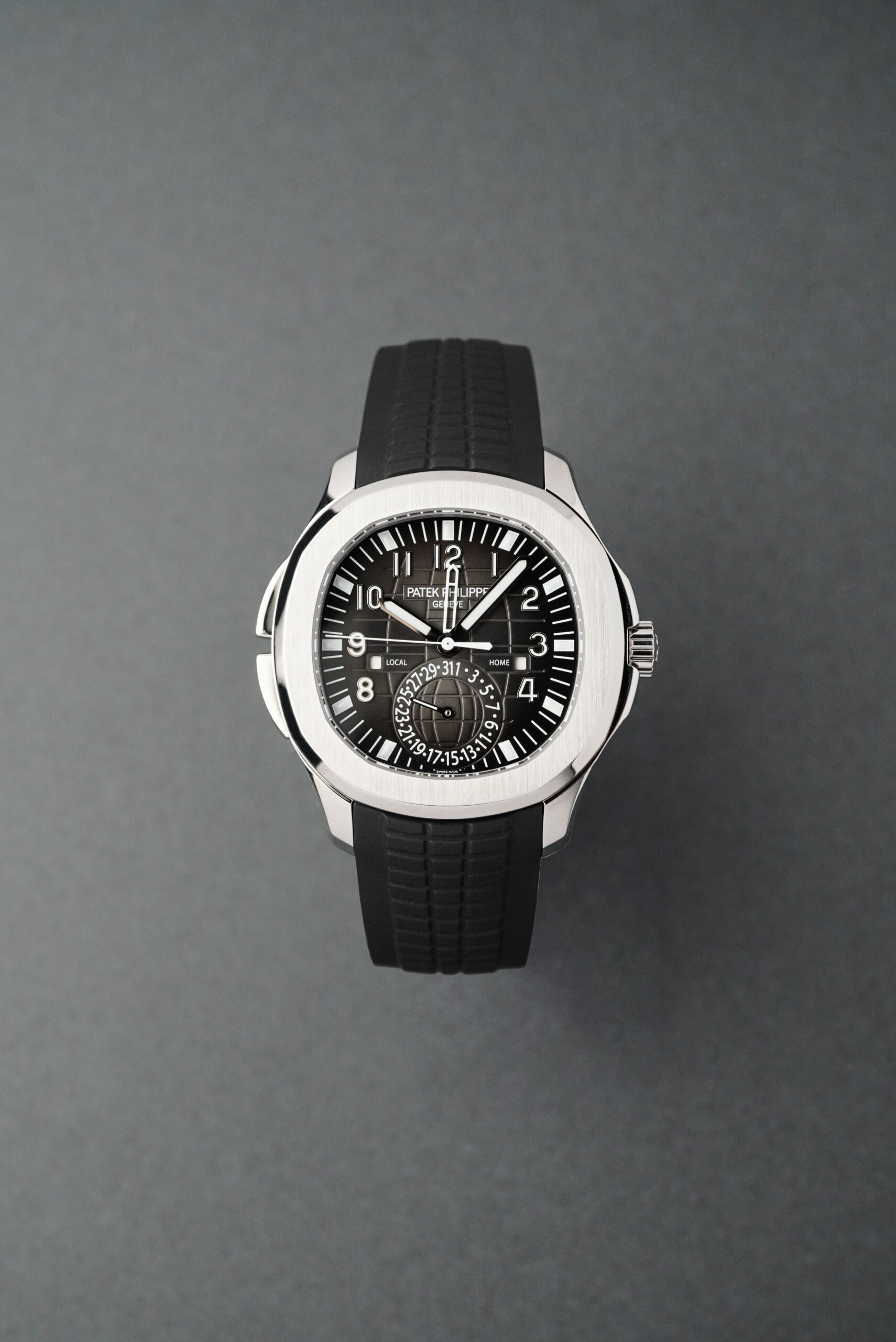 【未使用品・新キャリバー】PATEK PHILIPPE パテックフィリップ アクアノート トラベルタイム 5164A-001