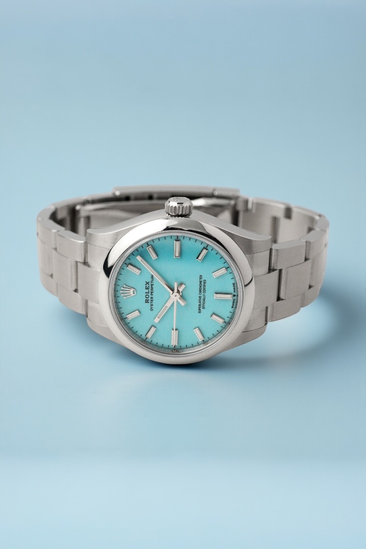 【中古品】 ROLEX ロレックス オイスターパーペチュアル31 ターコイズブルー 277200 箱・ギャラ付