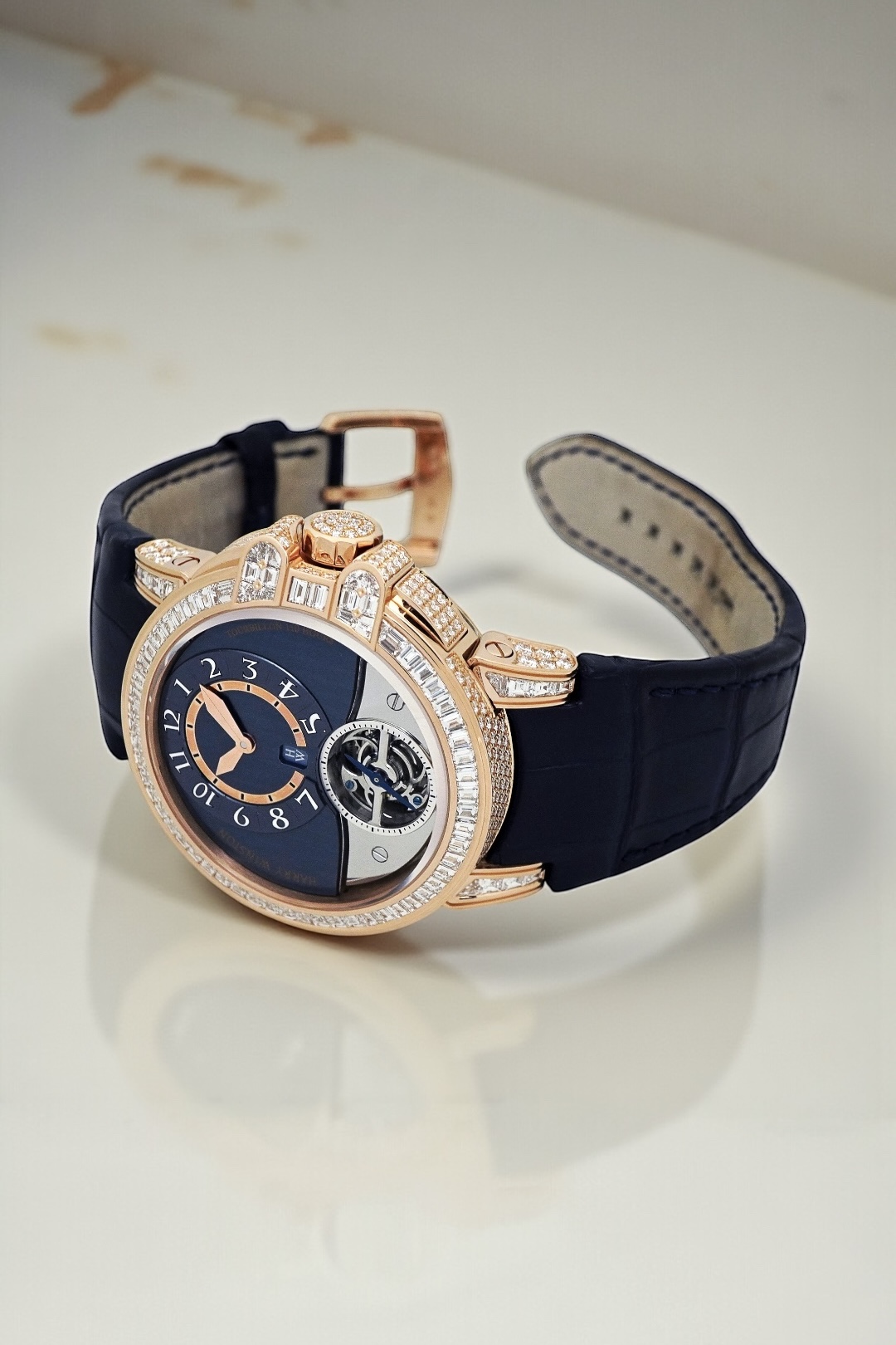 HARRY WINSTON ハリーウィンストン オーシャン トゥールビヨン 400-MAT44R