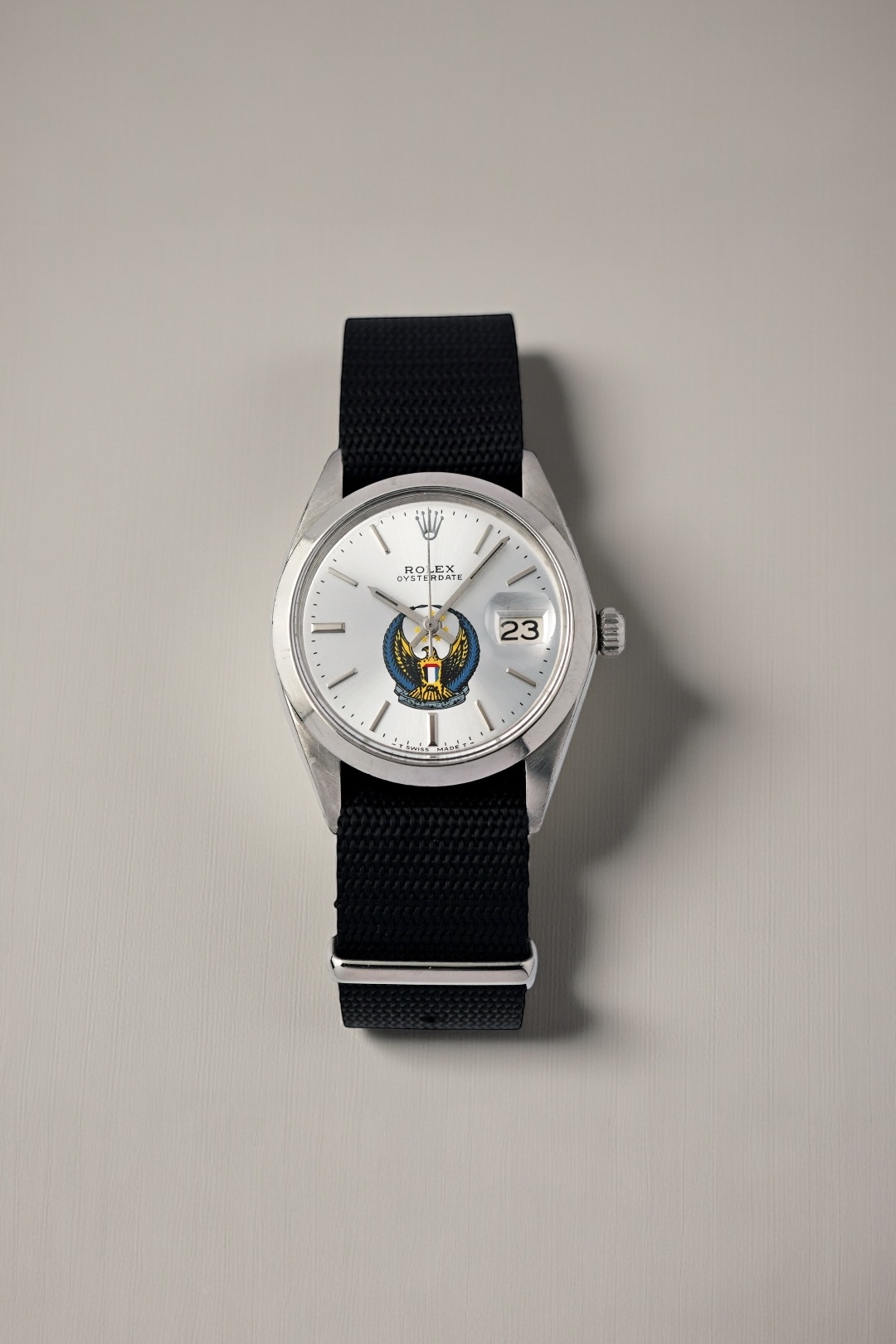 【Vintage】 ROLEX ロレックス オイスターデイト アラブ首長国連邦 アブダビ警察 ステンレススチール 6694