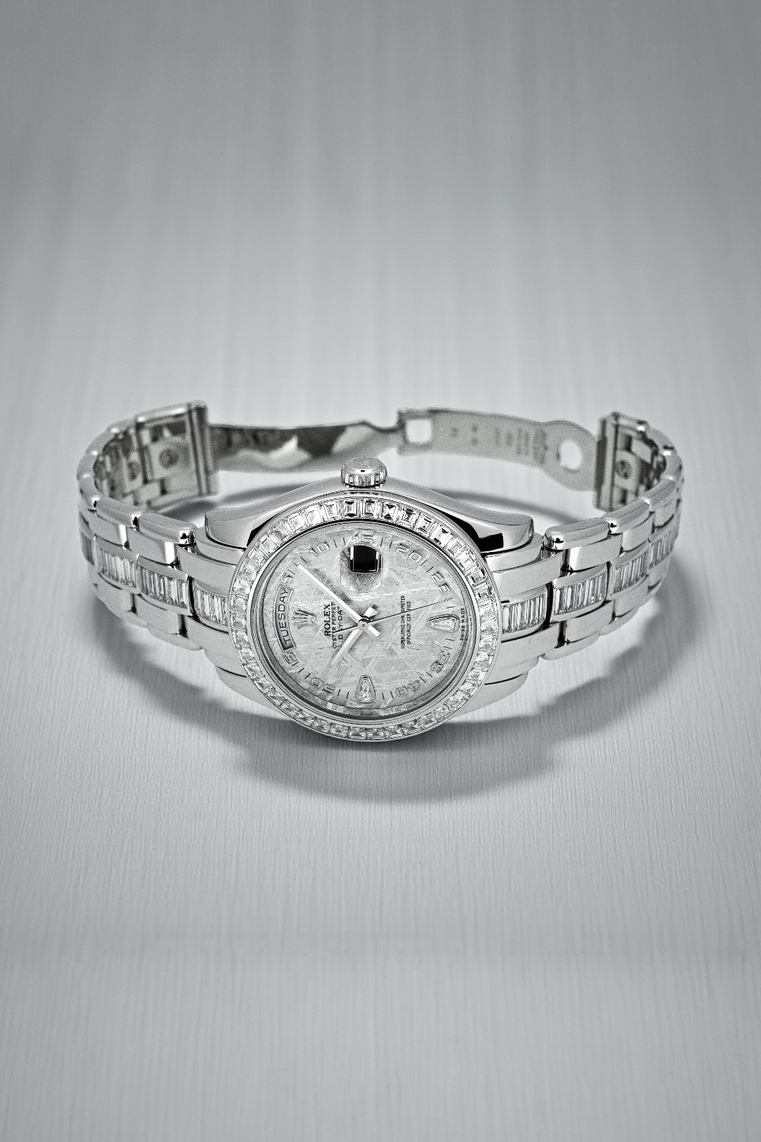 【純正ダイヤモンド】 ROLEX ロレックス デイデイト プラチナ メテオライト 189562BR