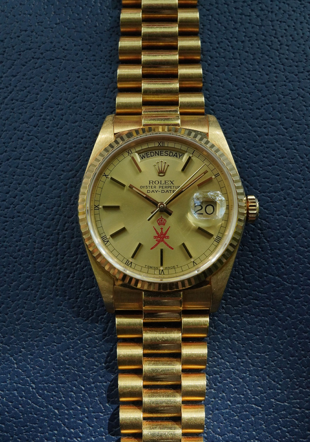 【Khanjarモデル】 ROLEX ロレックス デイデイト イエローゴールド 金無垢 18038