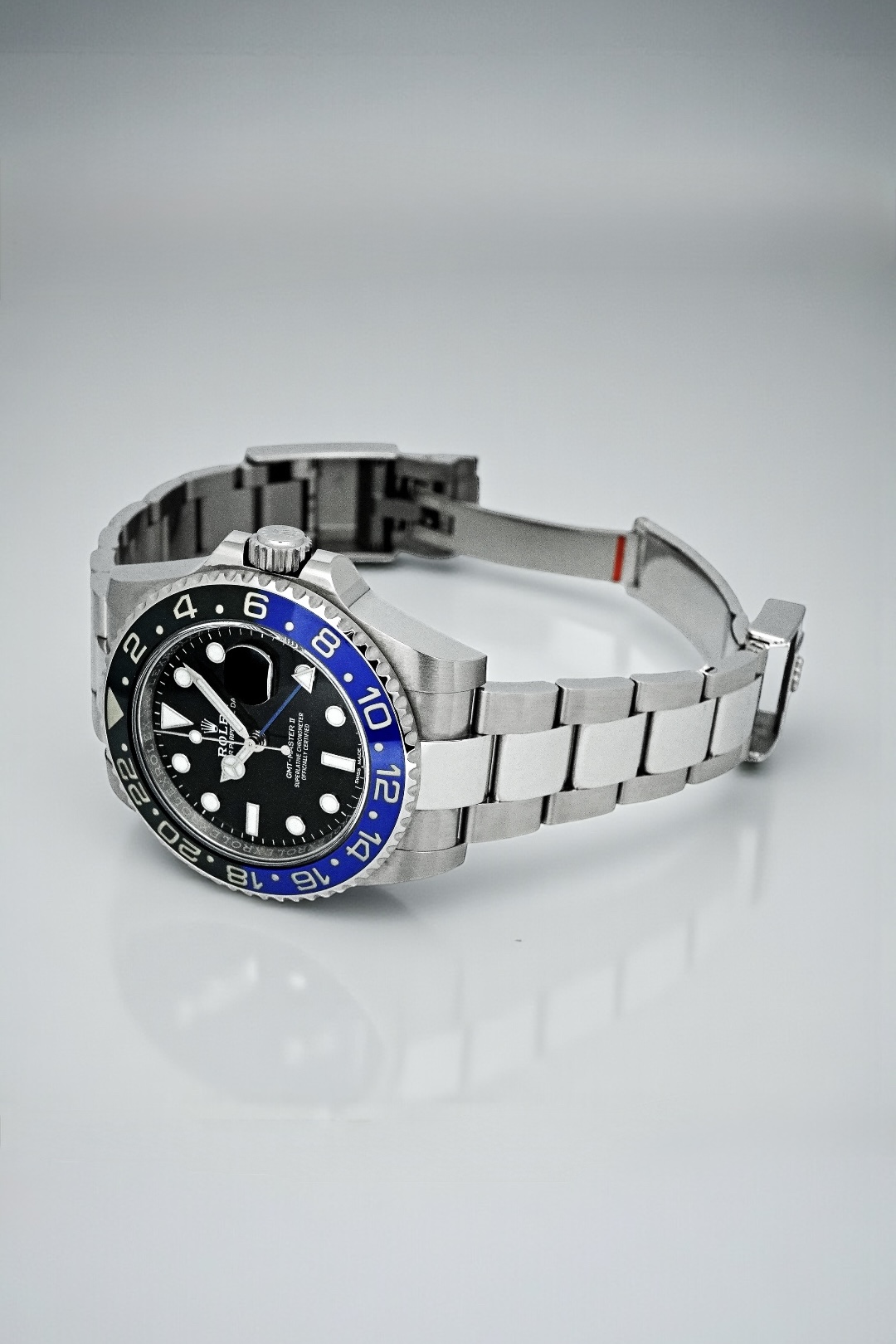 【Khanjarモデル】 ROLEX ロレックス GMTマスターⅡ 116710BLNR 箱ギャラ付