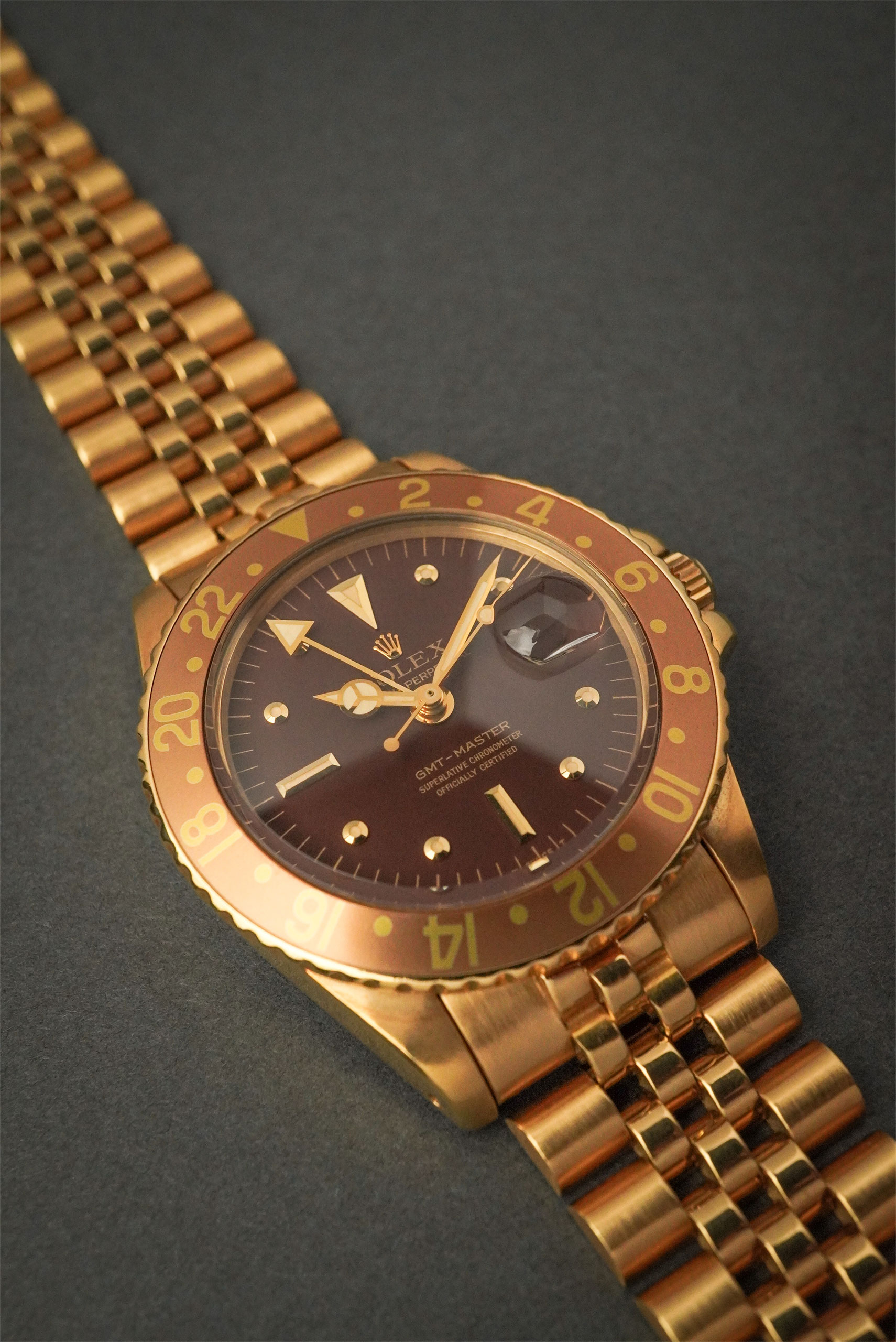 【Vintage】 ROLEX ロレックス GMTマスター ブラウン文字盤 1675/8 ヴィンテージ