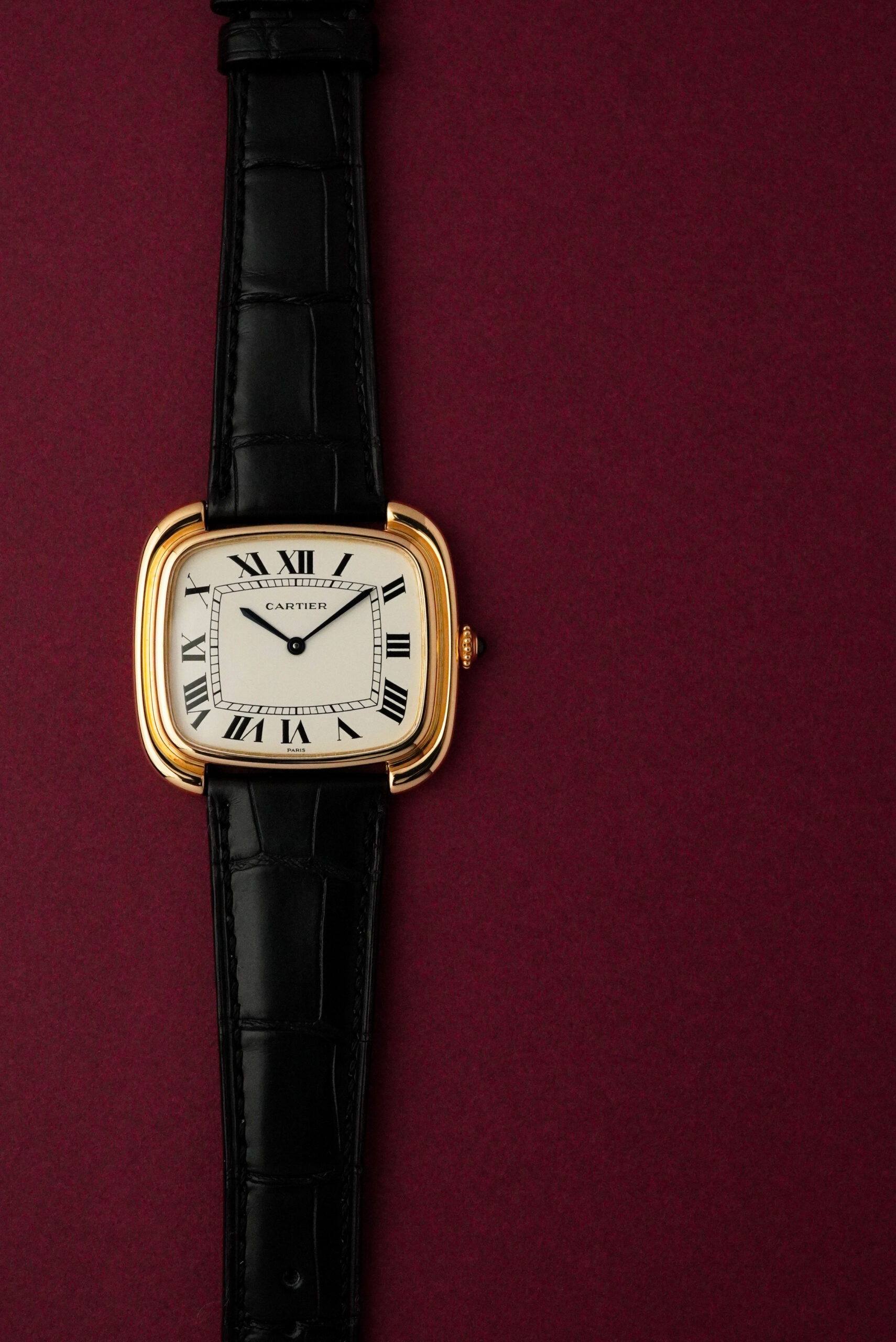【Vintage】 Cartier カルティエ ゴンドーロ スクエア ジャンボ イエローゴールド 97050