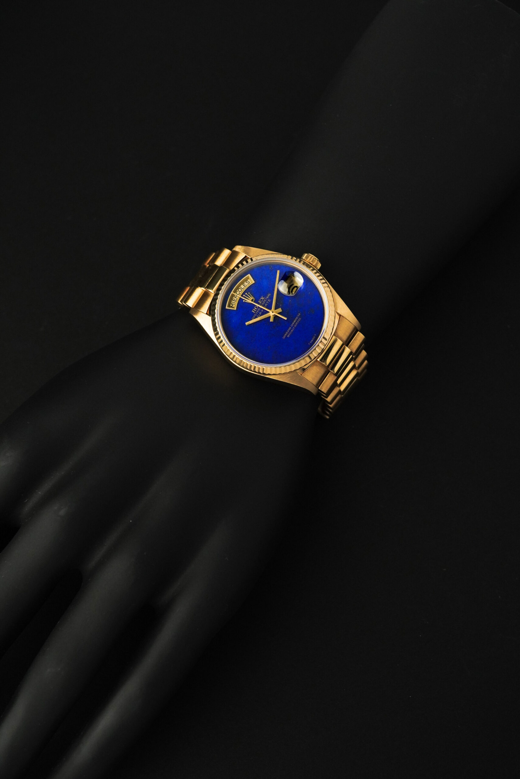 【希少品】 ROLEX ロレックス デイデイト ラピスラズリ文字盤 18038 スペイン表記