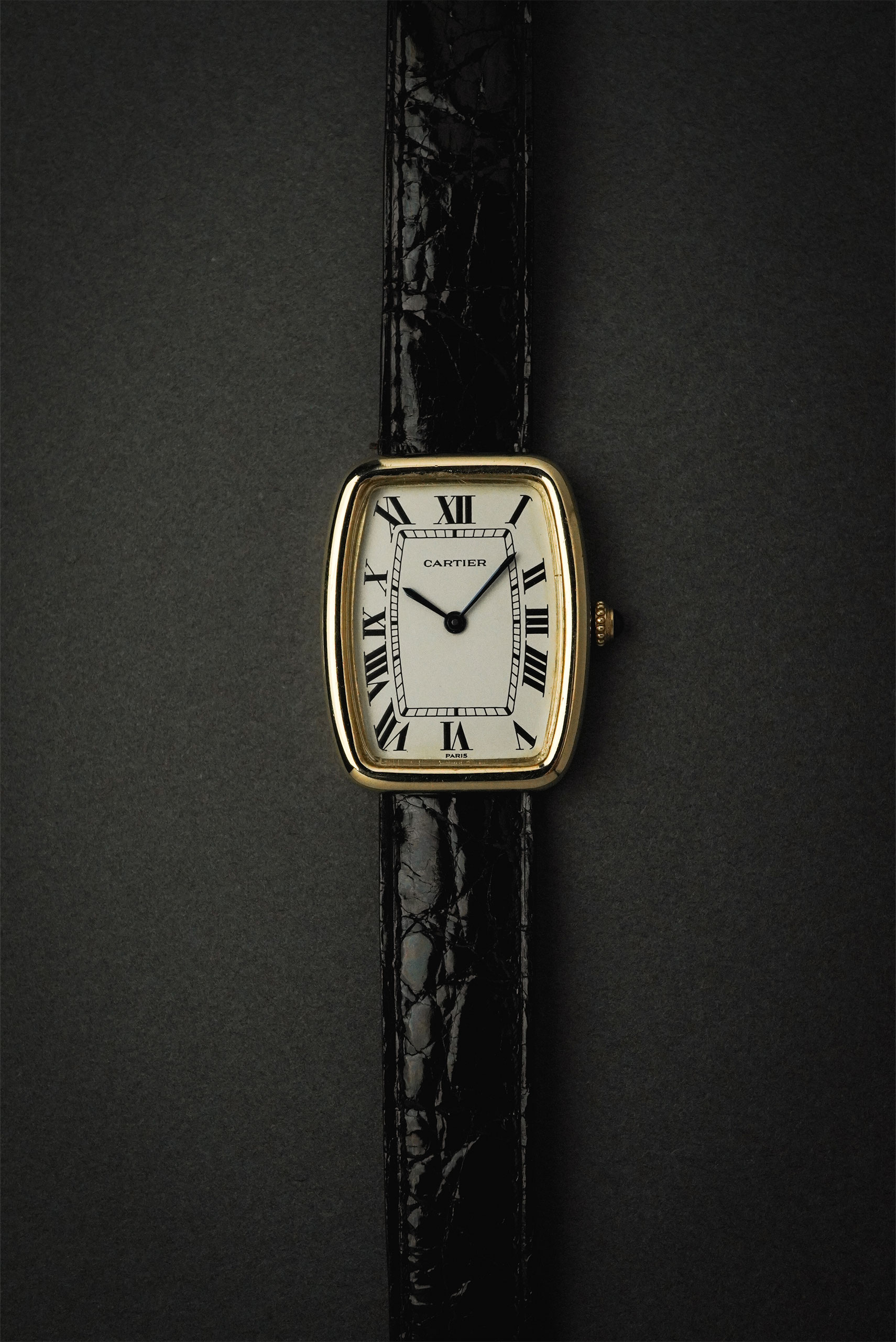 【Vintage】 Cartier カルティエ ファバージ LM Paris文字盤 イエローゴールド 78101 ヴィンテージ