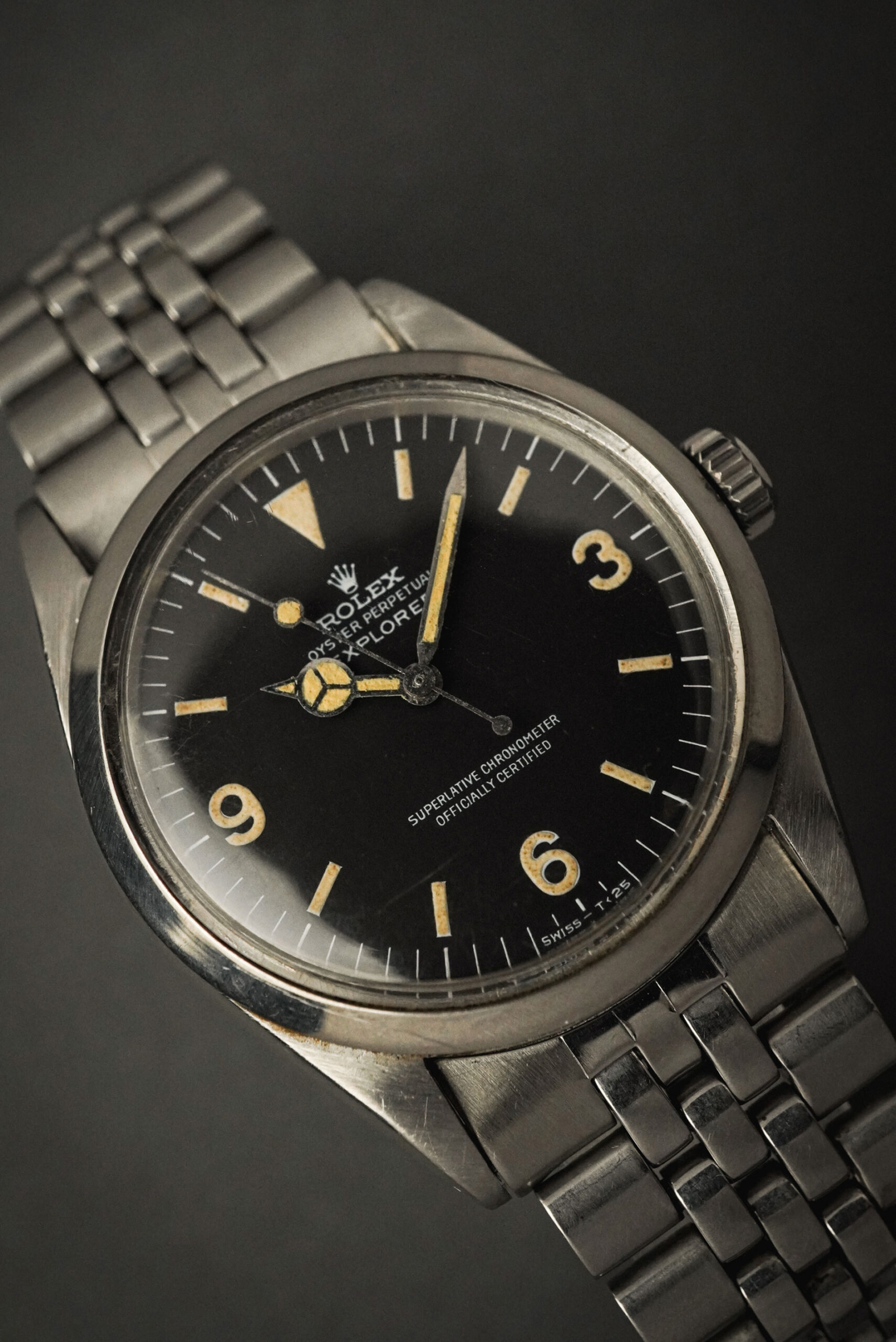 【Vintage】 ROLEX ロレックス エクスプローラー 1016 フロッグフット ヴィンテージ