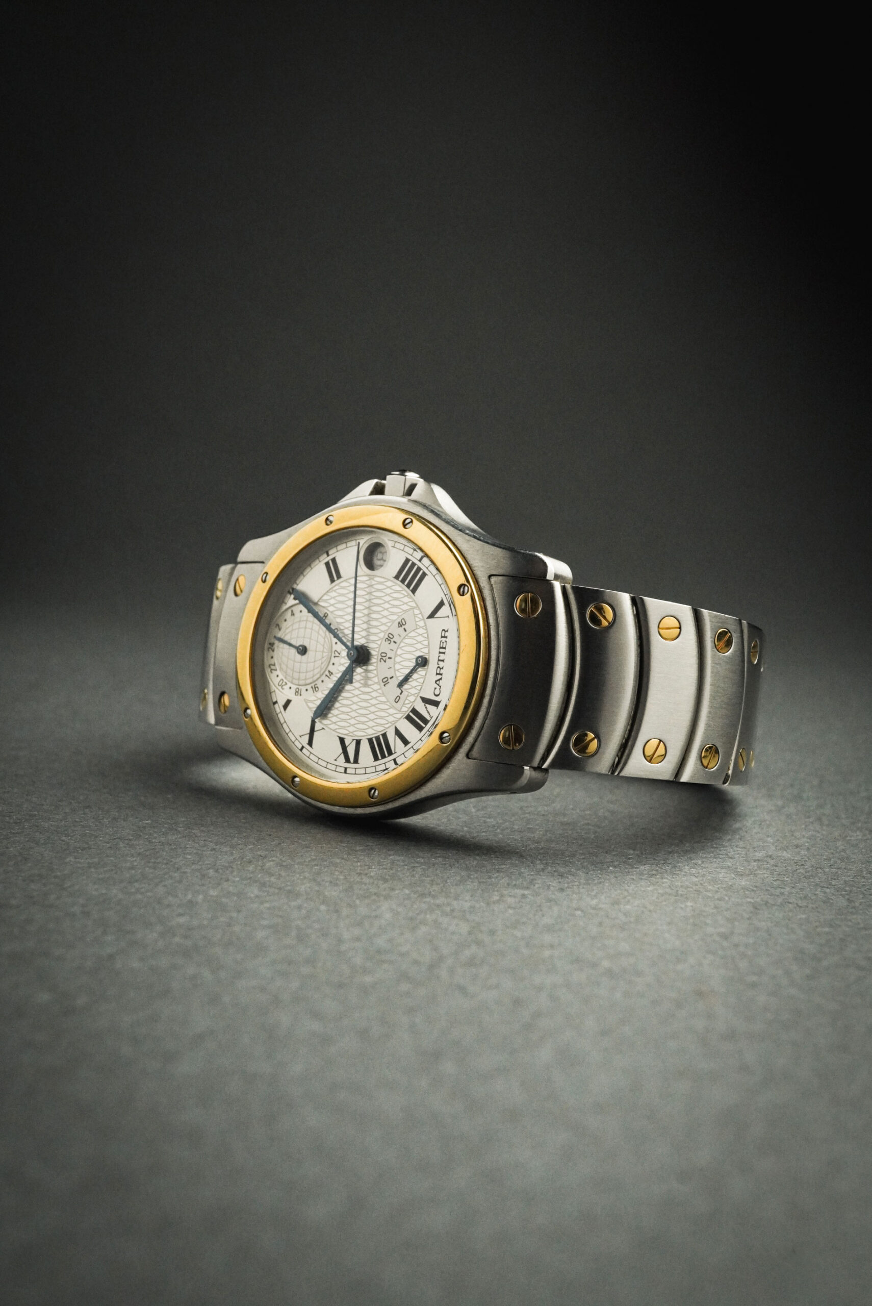 【世界1847本限定 150周年記念モデル】 Cartier カルティエ サントス ロンド W20038R3 GMT