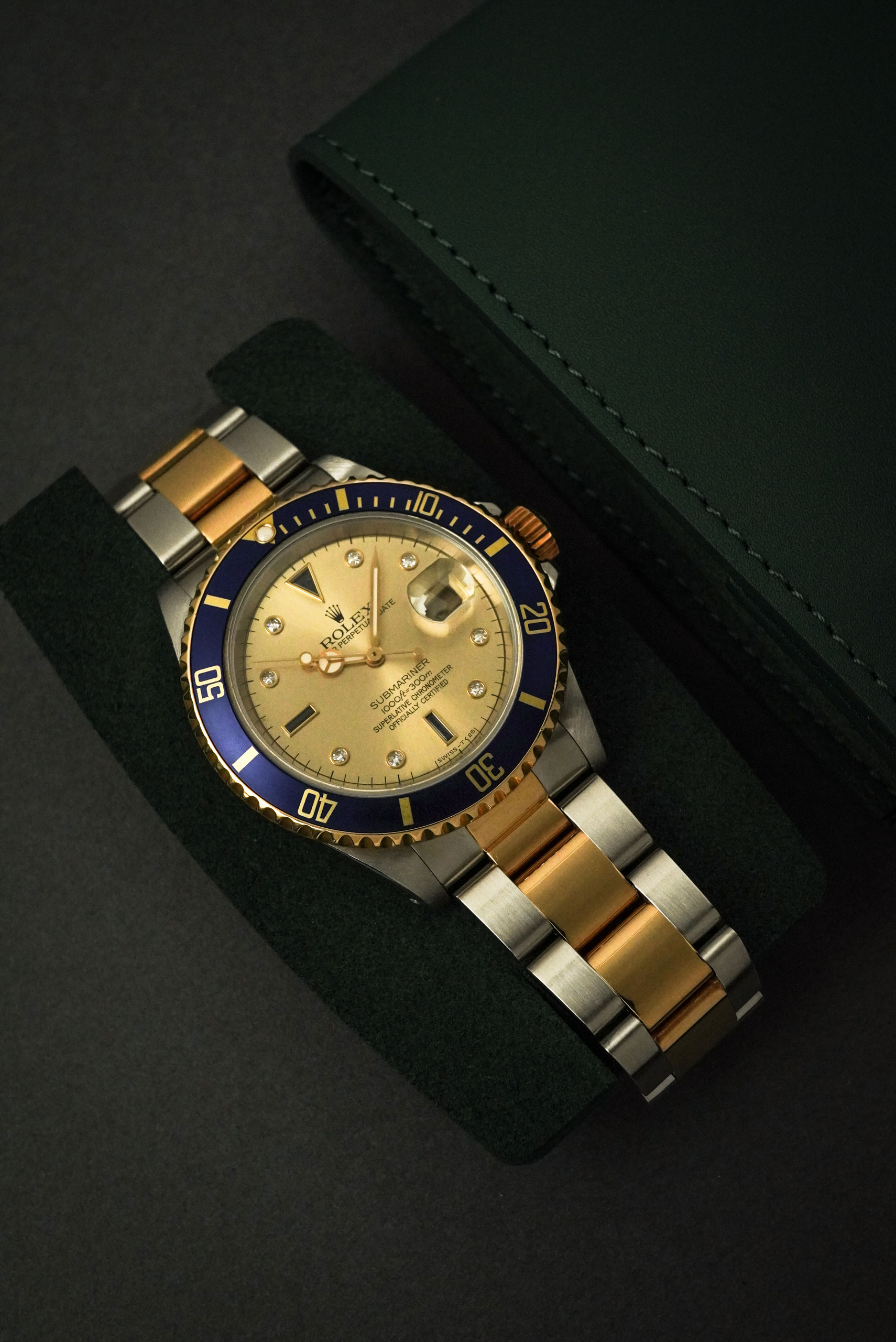 【中古品】 ROLEX ロレックス サブマリーナ イエローゴールド ステンレス 16613SG