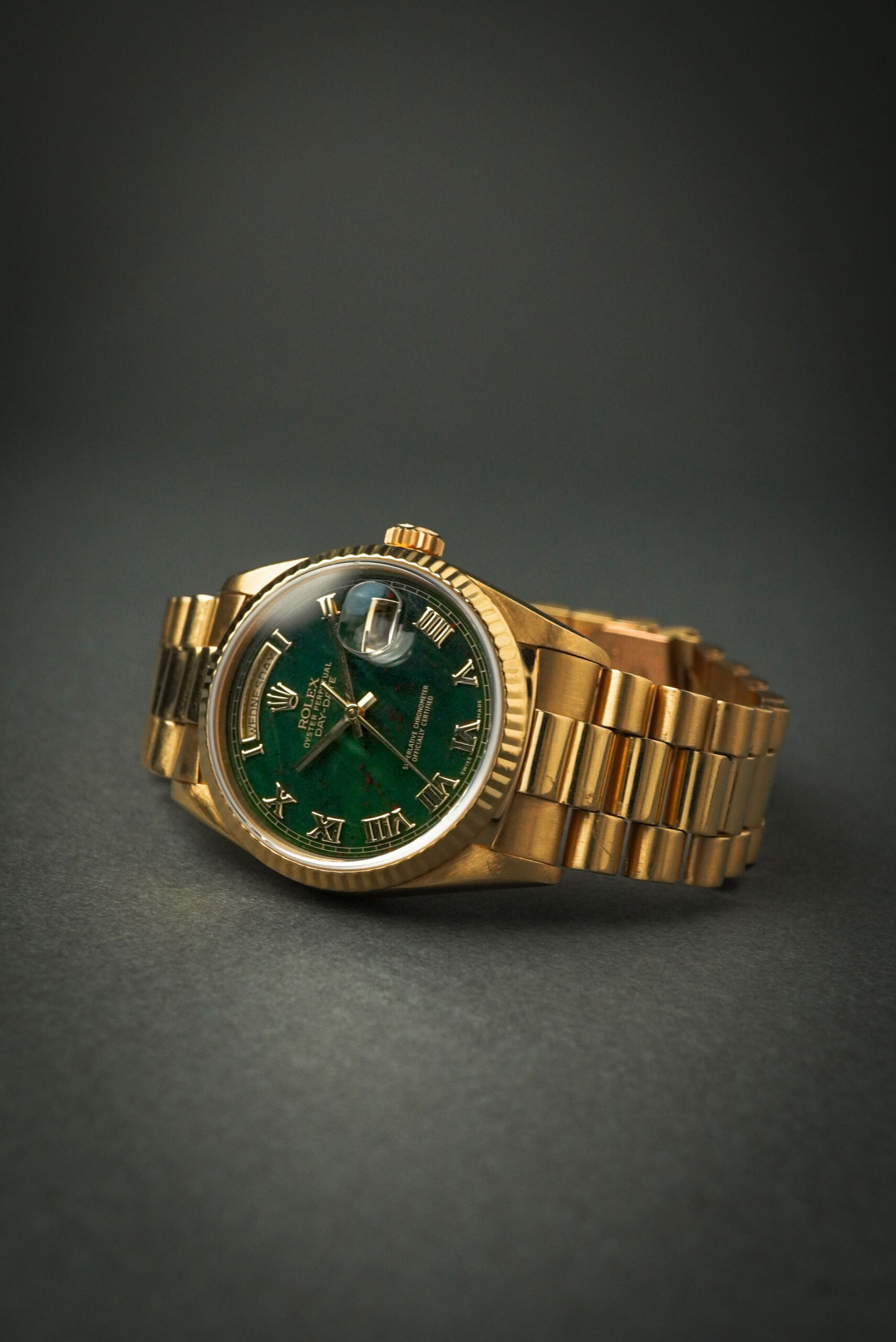 【希少・天然石】  ROLEX ロレックス デイデイト ブラッドストーンダイヤル 18238