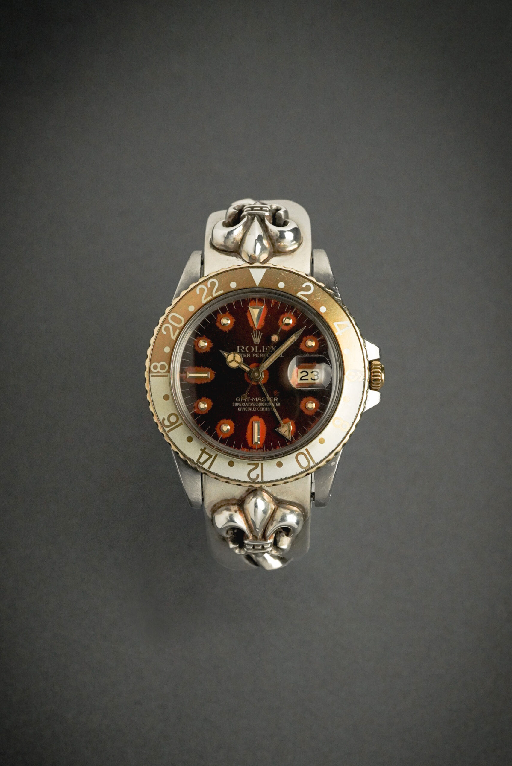 【Vintage】 ROLEX ロレックス GMTマスター 16753 フジツボ文字盤 クロムロレックス クロムハーツ