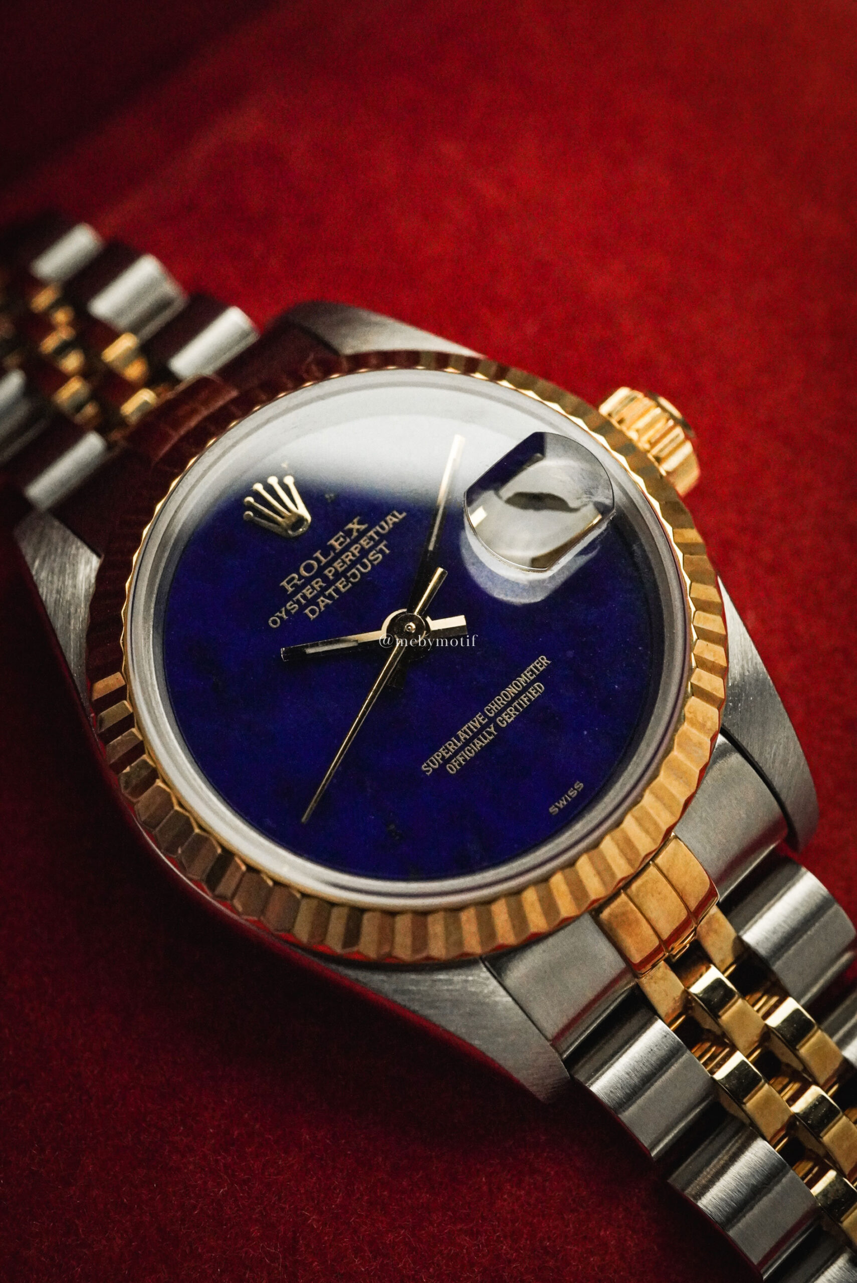【Vintage】 ROLEX ロレックス デイトジャスト 69173 天然石 ラピスラズリ文字盤 レディース