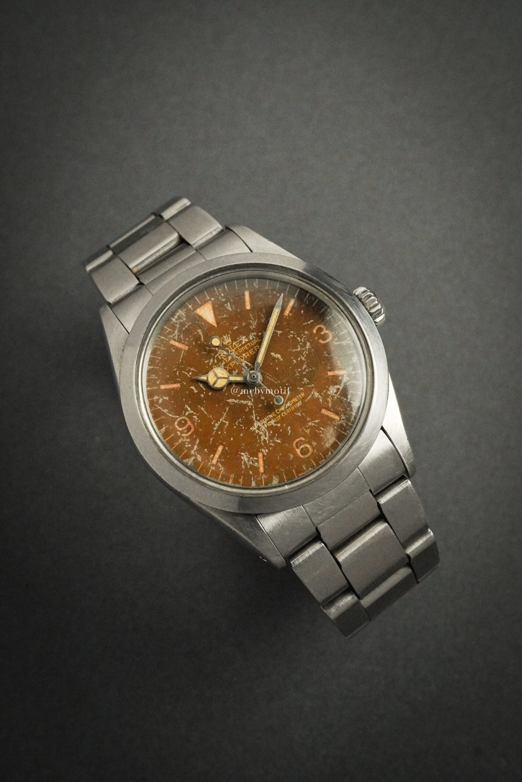 【Vintage】【トロピカル】 ROLEX ロレックス エクスプローラー 1016 トロピカル文字盤 ヴィンテージ